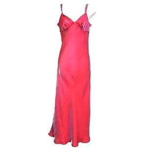 Wild Fable Pink Iridescent Maxi Slip Dress Size XXS NWOT Fairy Formal Prom Event